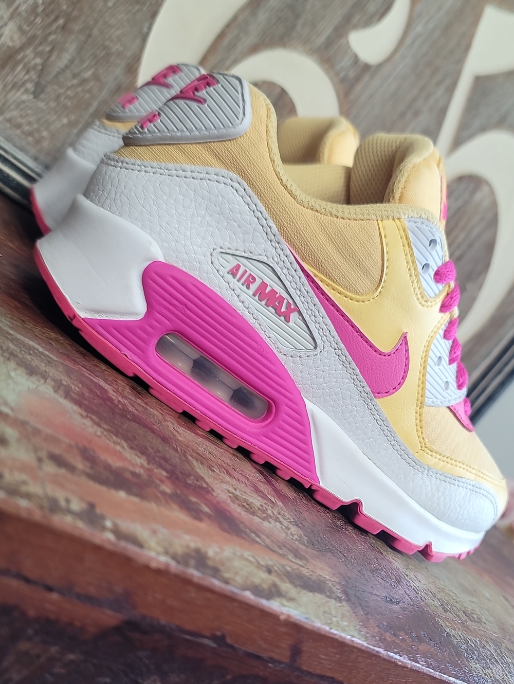 ๐ฅ Nike Air Max 90 "Topaz Fuchsia" ๐ฅ Wmns 6, Good Condition. Fast Shipping - Picture 14 of 16